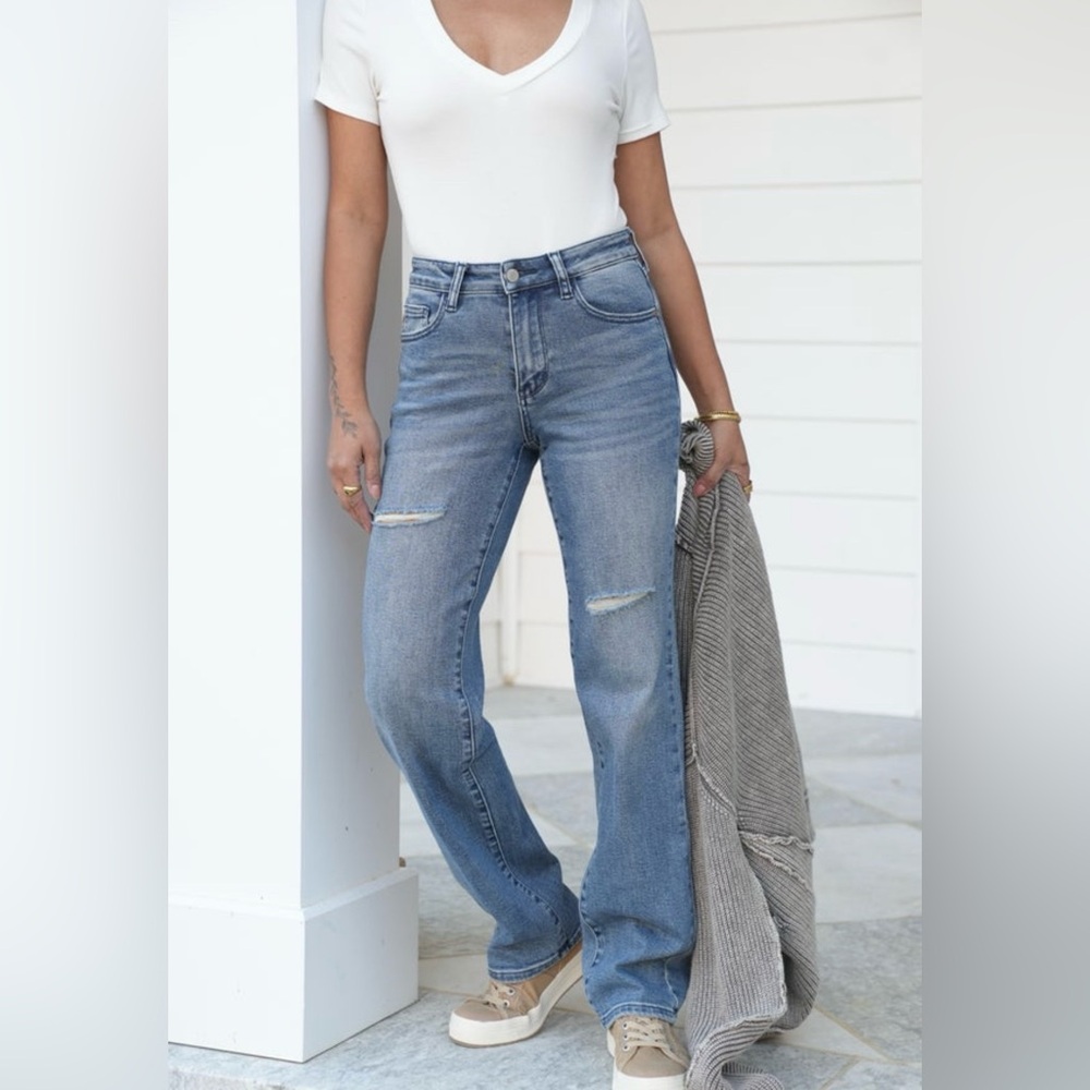 Judy Blue dad Jeans. Size 5 Brand New! - Picture 4 of 6